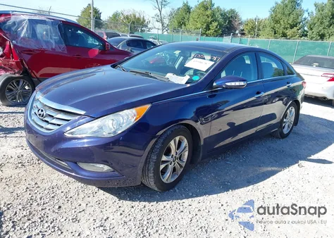 2013 Hyundai Sonata Limited z USA, uszkodzony, nr VIN 5NPEC4AC9DH530537